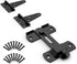 2 Inch T Strap Hinges, 2 Pack Tee Hinge, T-Gate Hinges, Gate Strap Hinges, Wooden Fences, Barn Door, Shed Doors,Cabinet Door,Pet house Door,Closet...