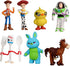 Toy Action Figures Story Toys Set, 1.5-2.3 inches Tall Action Figures with Woody, Buzz and Jessie,Toy Anime Figurines Story Characters (7 Pack)...