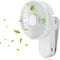 Portable Mini Clip on Fan, 4000mAh Rechargeable USB Battery Operated Stroller Fan with Magnetic - White...