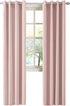 LA PALMA Thermal Insulated Blackout Darkening Grommet Living Room Curtains Window Drapes for Bedroom Pack of 2 Panels...