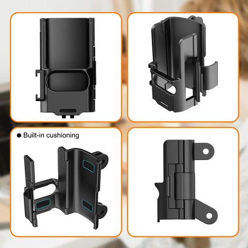 Osmo Pocket 3 Expansion Frame Adapter Protective Bracket + Osmo Pocket 3 Tripod+ Action Adapter compatible for DJI Osmo Pocket 3 Accessories with ...