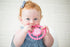 Bella Tunno Happy Teether for Girls– Soft & Easy Grip Baby Girl Teether Toy, Silicone Teether Ring to Help Soothe Gums, Non-Toxic and BPA Free, Al...