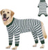 FEimaX Dog Recovery Suit After Surgery, Puppy Spay Neuter Prevent Licking Onesie Alternative Bandages E-Collar & Cone, Pet Abdominal Wounds Post S...