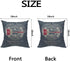 HOSNYE Yacht Racing Sailing Regatta Cotton Linen Throw Pillow Case Flag Nautical Badge Club Pillow Cushion Covers Home Sofa Decorative 18 X 18 Inc...