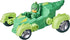 PJ Masks Gekko Deluxe Vehicle Preschool Toy, Gekko-Mobile Car with 2 Wheel Modes and Gekko Action Figure for Kids Ages 3 and Up...