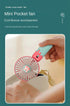 New Cartoon Fruit Handheld Fan USB Charging 2-speed Wind with base Portable Fan Summer Fan Gift fan (yellow)...