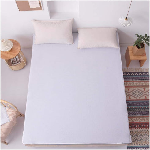 Mattress Topper Protector Pad,Waterproof Breathable Anchor Bands Cotton Mattress Protector Vinyl Free Hotel Quality (Twin)...