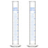 2-Pack 50 ml Borosilicate Glass Graduated Cylinder Measuring Cylinder...