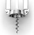 Olaneta Chrome-Plated Double Lever Corkscrew...