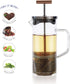 Teabloom Tea Press with Copper Pull Handle and Stainless Steel Filter – Tea Connoisseur's Choice – Pekoe Tea Maker, 12-Ounce...