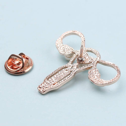 3 Pics Personality Human Body Organ Uterus Rhinestones Brooch Pin Doctor Nurse Clothing Jacket Jewery Gift...