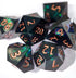 Sharpe Edge Black D&D Dice Set with Leather Bag– Green Dice Set for DND Accessories,D&D,Dungeons and Dragons,Role Playing Games and Other Table Ga...