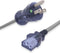 North American Hospital Grade Power Cord, Indoor Extension Cord, HG NEMA 5-15P to IEC-60320 C13, Heavy Duty 14AWG, 125V, SJT, Fully Molded, 6ft...