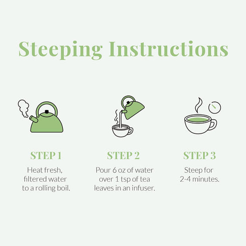 The Republic of Tea Jasmine Jazz Green Full-Leaf Loose Tea 3.0 oz Tin | Steeps 50 Cups | Caffeinated...