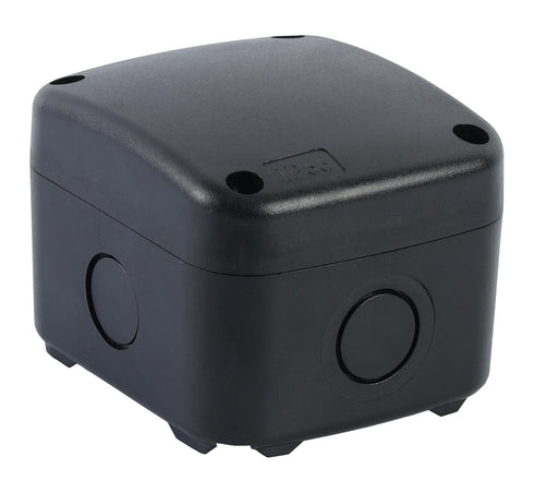 IP66 Outdoor Weatherproof Universal Electronics Enclosure Project Black Junction Box 3.3"X2.9"X2.3"Small...