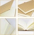 4 Pack A5 Blank Notebook Journal Bulk, 5.7"x 8.2" Hardcover Sketchbook, 120 Sheets/240 pages 100gsm Paper, Unlined Notebooks Kraft Blank Books for...