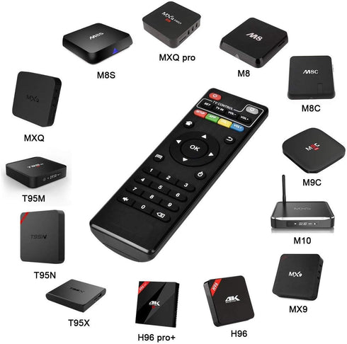 Young Replacement Remote Control Controller for Android TV Box MXQ, MXQ PRO, MXQ-4K, M8S, M8N, T95, T95M, T95N, T95X, X96, X96mini, H96, H96 Pro, ...
