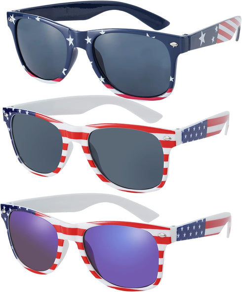 Giga Gud 4th of July USA Flag American America USA Flag Patriotic Sunglasses...