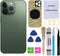 Rear Back Glass Replacement for iphone 13 pro 6.1 inch All Carriers with Professional Repair Tool Kits (Alpine Green)...