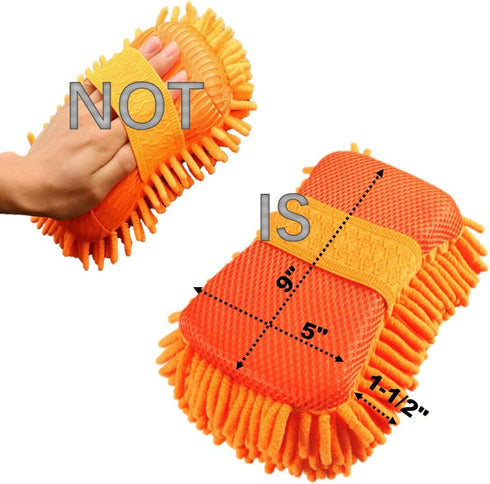 Electrostatic Hand Duster for Fast Cleaning Sensitive Surface, Non Feather Type, No Dust Fly, Desk Car Dust Brush, with Modified Washable Chenille...