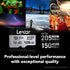 Lexar 128GB Professional Silver Plus microSDXC Memory Card w/SD Adapter, UHS-I, C10, U3, V30, Full-HD & 4K Video, Up to 205/150 MB/s Read/Write, f...