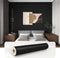 DUUEIHUER Black Wallpaper Peel and Stick Wallpaper Decorative Contact Paper Waterproof Wallpaper Suitable for Kitchen Cabinet Wallpaper Bedroom Wa...