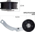 37001287 WP37001287 Dryer Idler Pulley by Sikawai Fit for Whirlpool Ken-more Amana Crosley Replaces WP37001287 AP6008789 PS11741930
