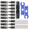 10 Pair Solar Connectors with 2 Spanners ,1000V 30A Male/Female IP67 Waterproof Solar Panel Plug...