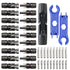 10 Pair Solar Connectors with 2 Spanners ,1000V 30A Male/Female IP67 Waterproof Solar Panel Plug...