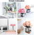 10Pcs Artificial Fake Flower Plants Silk Chrysanthemum Ball Hydrangea Arrangements Wedding Bouquets Decor Home Kitchen Garden Party Table Floral C...