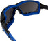 Birdz Eyewear Gasket Safety Padded Motorcycle Sport Sunglasses Blue with Smoke Lens...