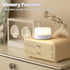JUSHENG Baby Night Lights for Nursery, 3 Color Temperature Selectable & Dimmable, Rechargeable LED Bedside Lamps Touch Light for Nightstand, Breas...