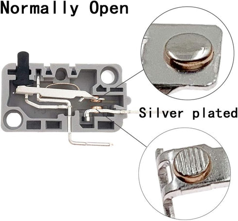 KW3A Microwave Oven Door Switch 16A 125/250V(2 Normally Open+ 1 NONC)...