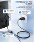 ZEXMTE Gigabit Ethernet Adapter for Fire TV Stick, Micro USB to RJ45 1000Mbps Ethernet Network Adapter Compatible with 4K Fire Stick,Chromecast Go...