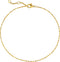 Gold Chain Anklets for Women 18K Gold Vacuum Plated, Adjustable Ankle Bracelets for Women, Beads Rhombus Link Lace Anklets Summer Beach Anklets fo...