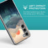 Fashion Case for Samsung Galaxy S24, Mountain Landscape Sunrise Aesthetic Mountain Sunset Shockproof Design Pattern Slim Soft Protective Clear Cas...