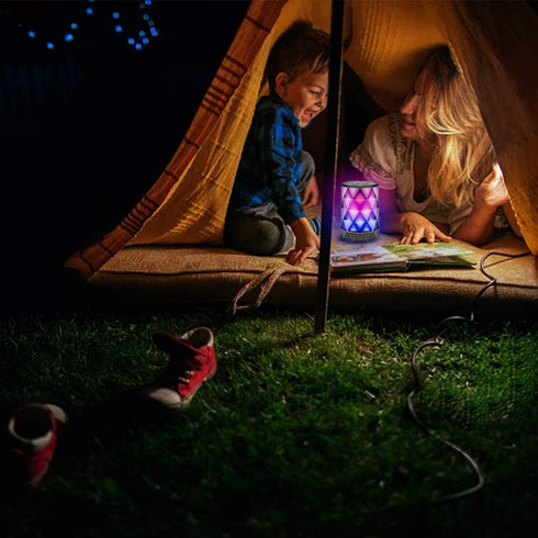 LFS Portable Bluetooth Speakers, Night Light Waterproof, Lightweight Portable Speakers for Travel, Pool, Beach, Biking, Kayak, Gifts for Kids, Wom...