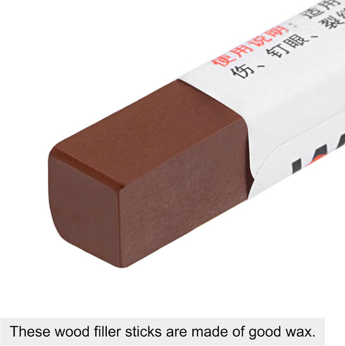 uxcell Furniture Repair Wax Filler Stick, Wood Scratch Filler Crayons Touch Up Repair Pens for Scratches Holes Floor Laminate Carpenters Tables De...