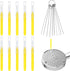 10pcs Shower Head Cleaners, with 10pcs Needle Picks Anti-Clogging Shower Head Cleaning Brush Tiny Crevice Cleaner Tool for Small Holes Gaps Nozzle...
