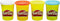 Play-Doh 4 Pack of 4 oz Cans, Classic Colours...