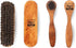 Kg’s Shoe Shine Brush and Applicator Set – Horsehair Shine Brushes and Polish Applicators with Durable Wooden Handles, Great Addition to Any Shoe ...
