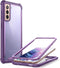 i-Blason Ares Series Case Designed for Galaxy S21 5G (2021 Release), Rugged Clear Bumper Case Without Built-in Screen Protector (Purple)...