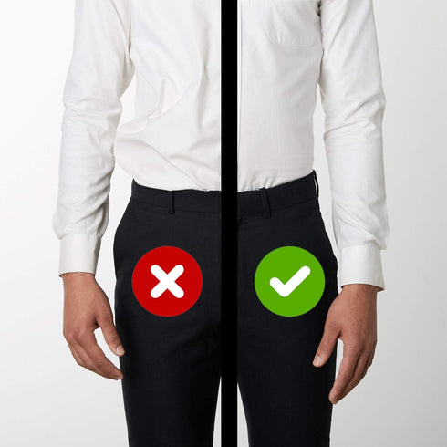 STAY GENT Y-Style Shirt Stays For Men with Non-Slip Locking Clamps and Adjustable Elastic Straps...