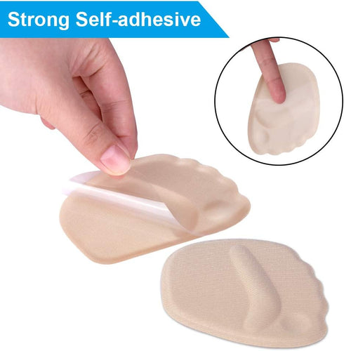 Gel Ball of Foot Cushion, 3 Pairs High Heels Shoes Inserts Forefoot Pads Foot Pain Relief Metatarsal Pads Reusable Ball of Foot Cushion for Women ...