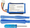1050mAh GSP903052 Battery Replacement Compatible with JBL Clip 4 Portable Bluetooth Wireless Speaker...