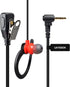 UAYESOK Radio Earpiece with Mic PTT, 1 pin G Shape Headset for Motorola Talkabout Walkie Talkie T200 T200TP T260 T402 T460 T465 T600 T800 T6500 MR...