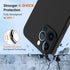 Case for BLU View 5 B160V (6.56"), Black Soft TPU Bumper Phone Case, Slim Shockproof Silicone Military Grade Drop Protective Shell for BLU View 5 ...