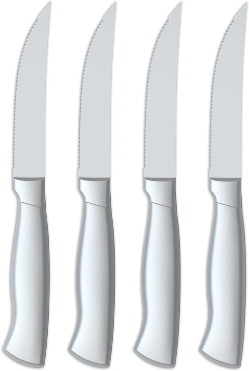 Cuisinart 4pc Stainless Steel Hollow Handle Steak Knife Set...