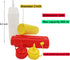 CONDRA FIELD Condiment Sauces Squeeze Bottles - (3Pcs-13.5oz),with Leak-Proof Cap and Scale Line.Plastic Squeeze Squirt Bottles for Ketchup,Mustar...