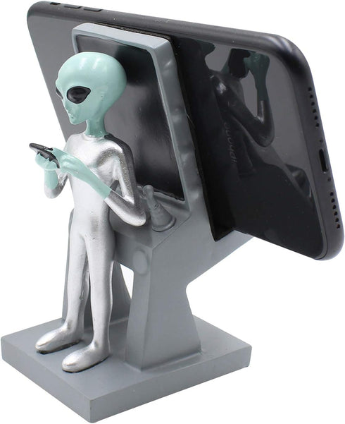 Cute Alien Shape Cell Mobile Phone Holder Stand Smartphone Desk Holder for All Mobile Phones Stand Desk Ornament......